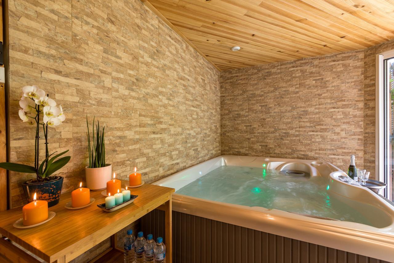 Sauna - Jacuzzi - 100% Prive - L'Estantada Linxe Exterior foto