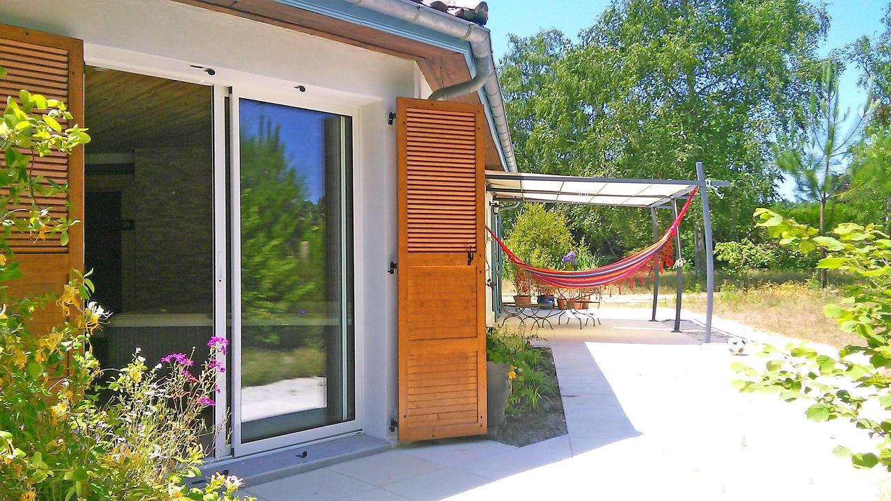 Sauna - Jacuzzi - 100% Prive - L'Estantada Linxe Exterior foto